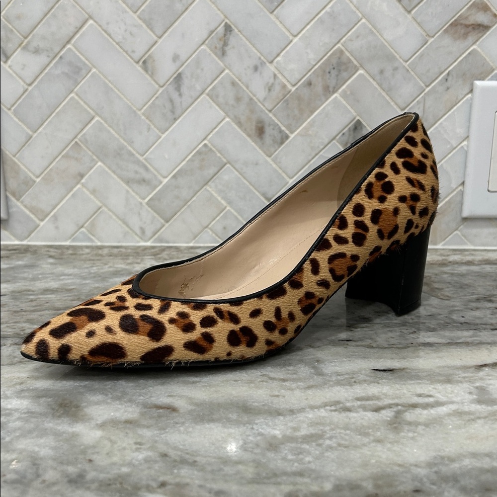 Marc Fisher Cow Hair Pumps
